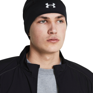 Under Armour Velociti Storm Beanie - Men's - Black/Black/Reflective