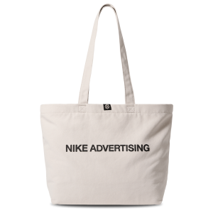 Nike Heritage Tote GFX - Adult - Oatmeal/Safety Orange/Safety Orange