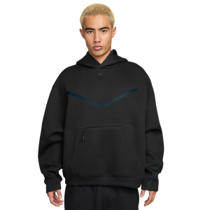 Nike Tech Pullover Graphic Hoodie - Men's - Black/Black