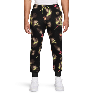 Nike Ja Club Basketball Jogger Pants - Men's - Light Lemon Twist/Hemp