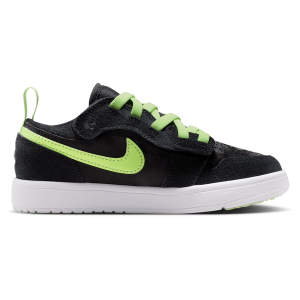 Jordan 1 Low Alt SS - Boys' Preschool - Black/Barely Volt