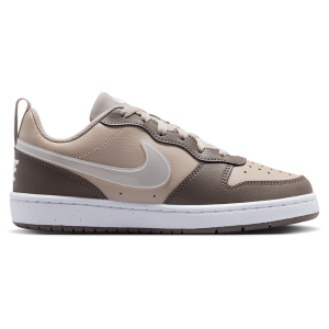 Nike Court Borough Low JES - Boys' Grade School - Moon Particle/Cave Stone/White