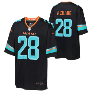 Nike Dolpins NFL Rival Game Jersey - Boys' Grade School - Black