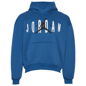 Jordan Brooklyn GFX Oversized Pullover Hoodie - Men's - Blue