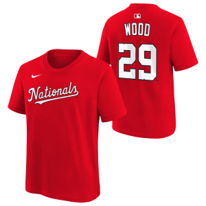 Nike MLB Nationals Kids Name & Number T-Shirt - Youth - Red