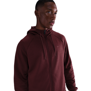 Nike Dri-FIT UV Primary Full-Zip Hoodie - Men's - Dark Team Red/Dark Team Red