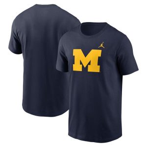 Nike NCAA Premium Short Sleeve T-Shirt - Men's - Navy