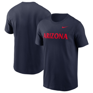 Nike Arizona Primetime Evergreen Wordmark T-Shirt - Men's - Navy